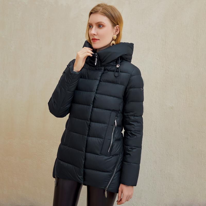 Dames Winterjas met Capuchon – Warme, Casual Parka voor de Koude Dagen